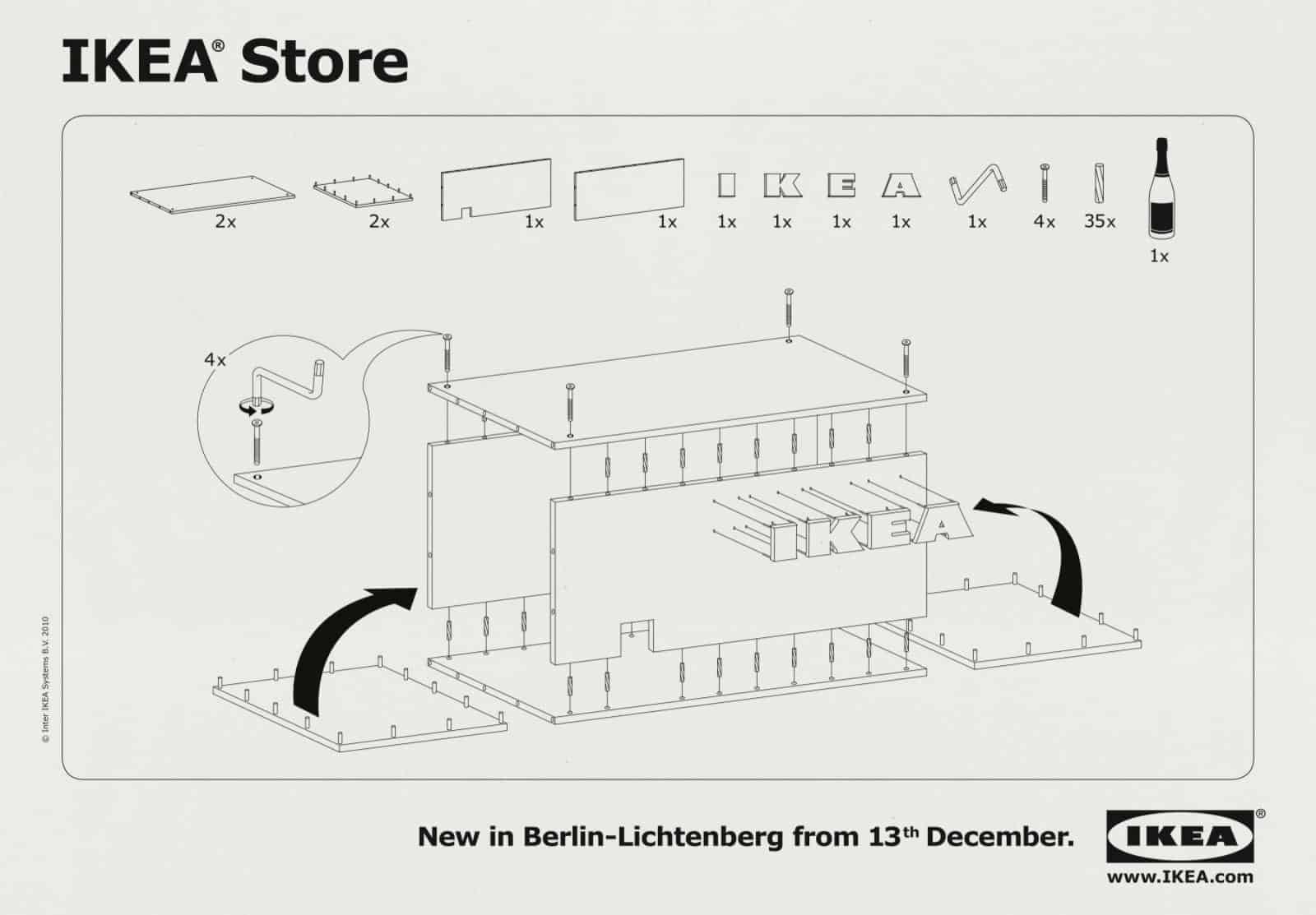 Pub Ikea : notice magasin